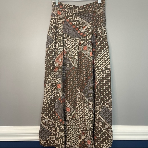 American Rag High Waisted Patterned Boho Women's Skirt M - Picture 3 of 4